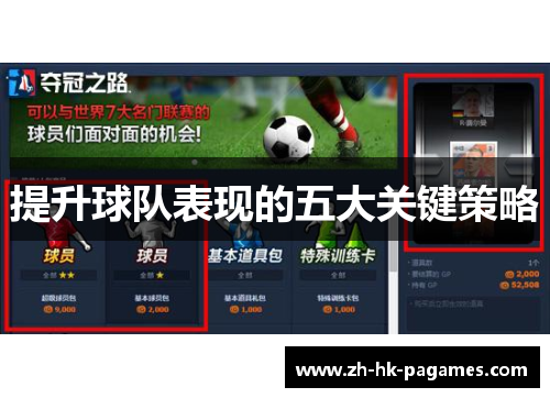 提升球队表现的五大关键策略
